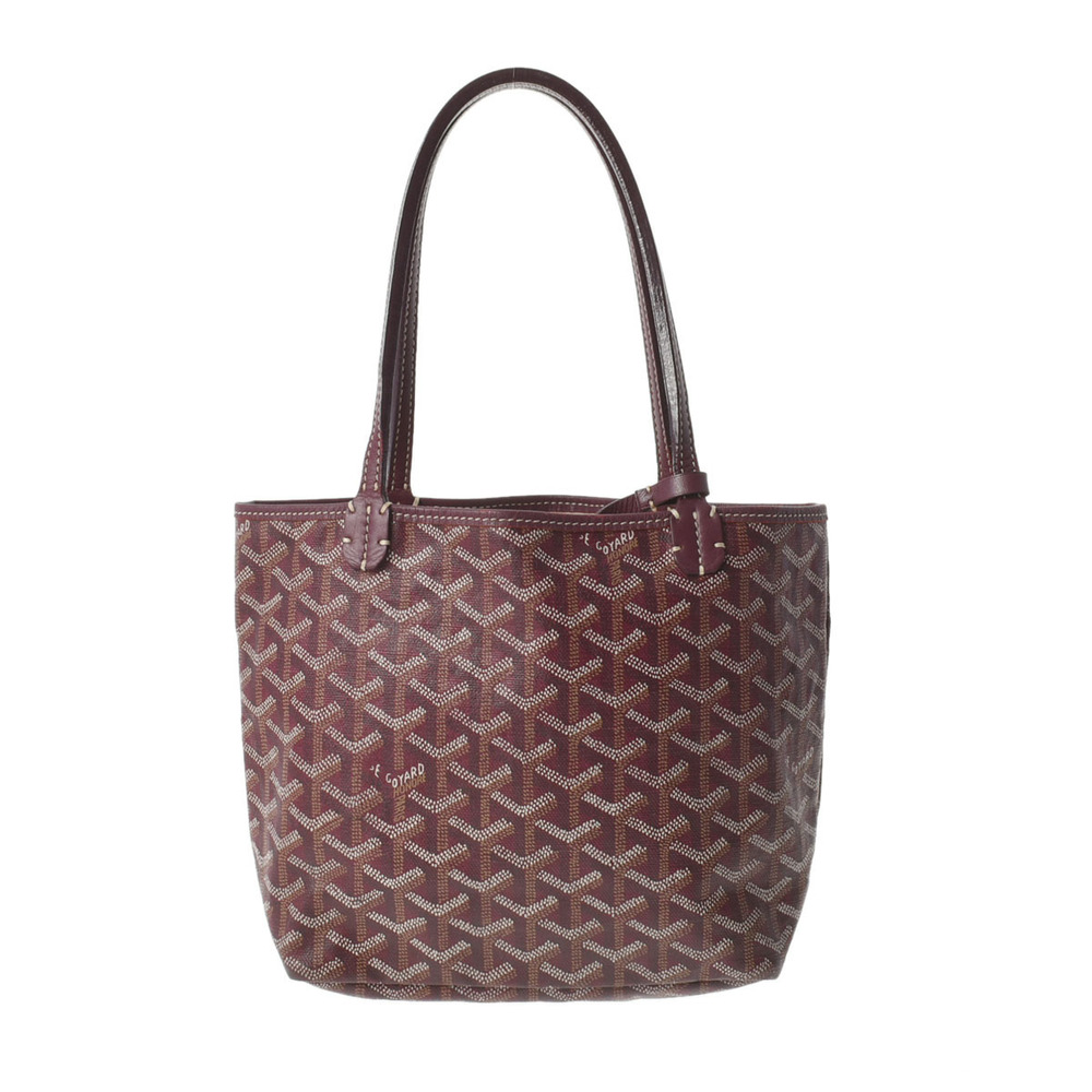GOYARD Saint Louis Junior Purple Handbag